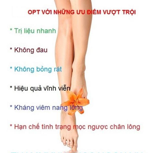 Triệt lông bằng công nghệ ánh sáng